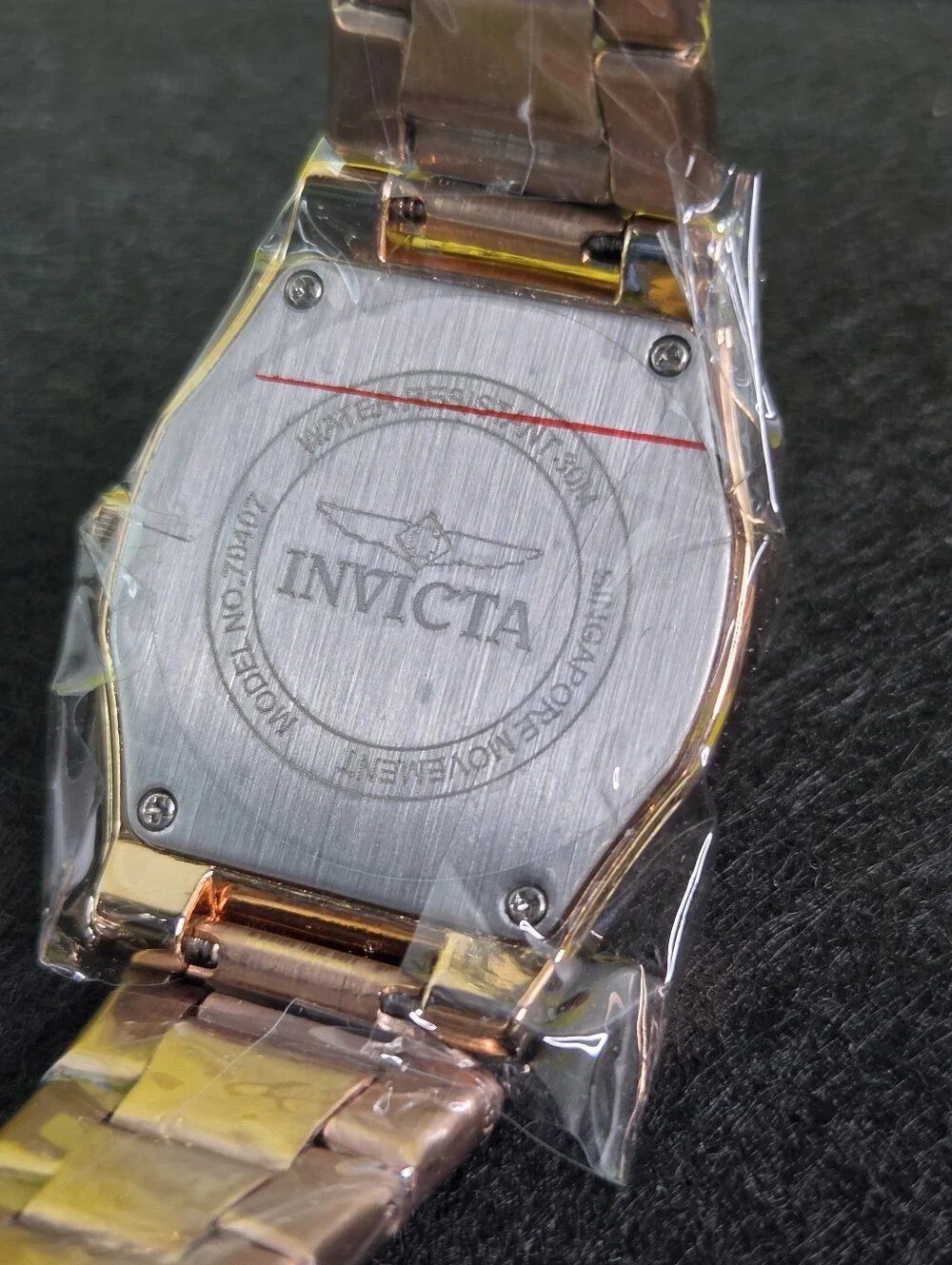 Invicta Womens Celestial Watch 31.7 MM Rose Gold Tone 70407